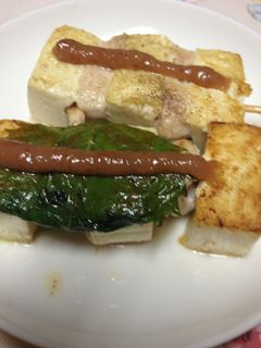 豆腐とササミのdaiet焼き鳥-レシピのメイン写真