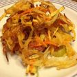 麺がカリカリ!ボリュームかき揚げ☆