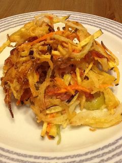 麺がカリカリ!ボリュームかき揚げ☆-レシピのメイン写真