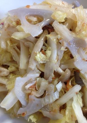 5分で出きる 白菜の梅肉和え-レシピのメイン写真
