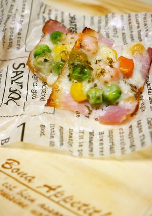 お弁当に５分☆彡ベーコンボートのチーズ焼-レシピのメイン写真