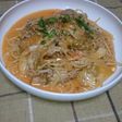 豚キムチクリームパスタ