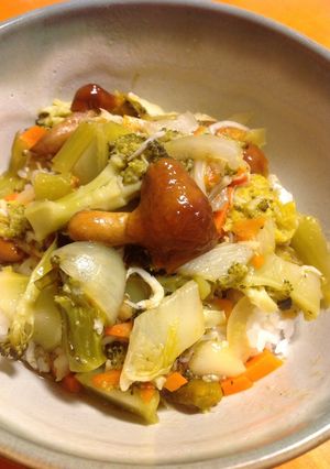 具沢山野菜の中華あんかけ丼-レシピのメイン写真