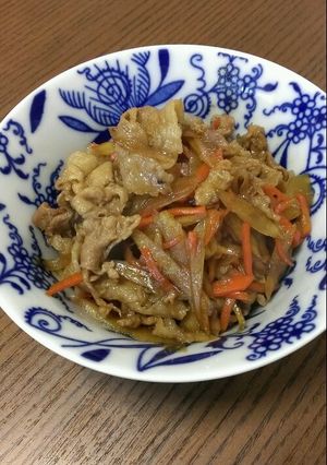 豚肉とごぼうの甘辛煮-レシピのメイン写真