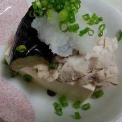 豚バラと茄子の割ポン豆腐-レシピのメイン写真
