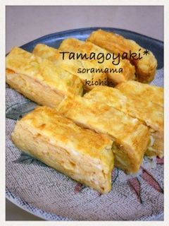 ふっくらジューシーな卵焼き*-レシピのメイン写真