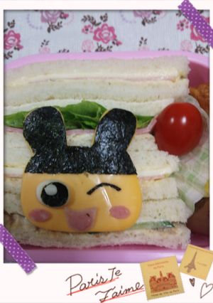 たまごっちからまめっちサンド弁当♪-レシピのメイン写真