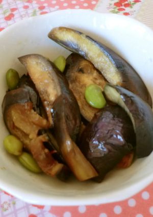なすと枝豆のきんぴら☆お弁当-レシピのメイン写真