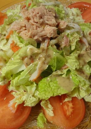 冬野菜白菜サラダ-レシピのメイン写真