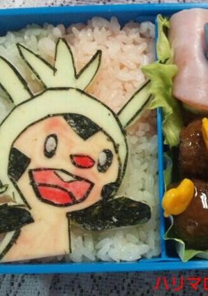 キャラ弁☆ポケモン☆ハリマロン-レシピのメイン写真