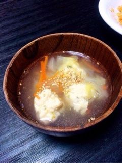 ぽかぽか野菜たっぷり♥鶏だんごスープ-レシピのメイン写真