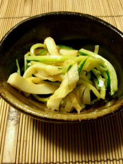 きゅうりと❧はもてんのサラダ-レシピのメイン写真