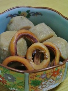イカと里芋の煮物-レシピのメイン写真