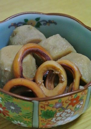 イカと里芋の煮物-レシピのメイン写真