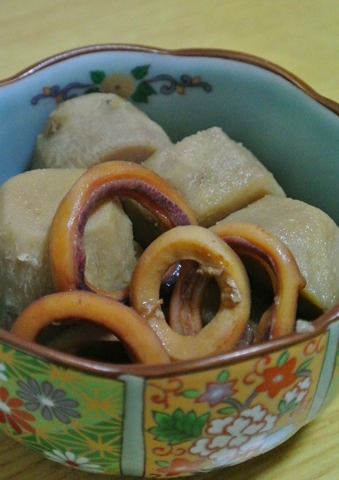 イカと里芋の煮物-レシピのメイン写真