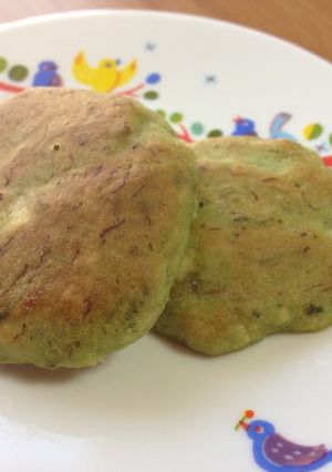 HMで作る青汁入りしっとりバナナクッキー-レシピのメイン写真
