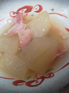 冬瓜とベーコンの煮物♪離乳食にも-レシピのメイン写真