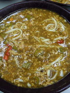 キーマー(挽肉)カレーうどん-レシピのメイン写真