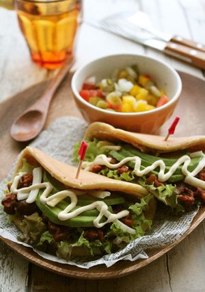 野菜たっぷり☆タコ・パンケーキ-レシピのメイン写真