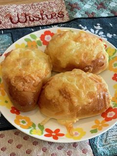 ウインナー(ハム)チーズ パン-レシピのメイン写真