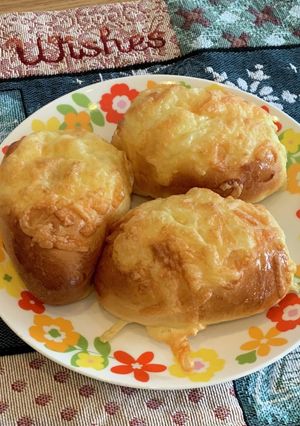 ウインナー（ハム）チーズ　パン-レシピのメイン写真