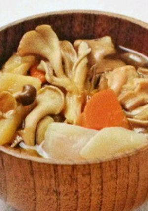 キノコと山のけんちん汁-レシピのメイン写真