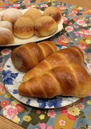 チョコカスタード　コロネ＆ツリーパン-レシピのメイン写真