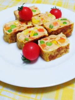 卵焼きナポリタン!-レシピのメイン写真