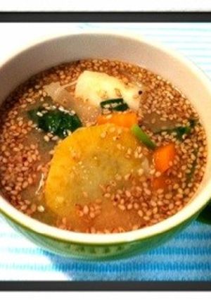 里芋とさつまいものホクホクお味噌汁♪-レシピのメイン写真