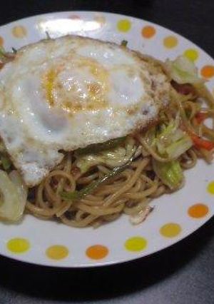 シンプルソース焼きそば-レシピのメイン写真