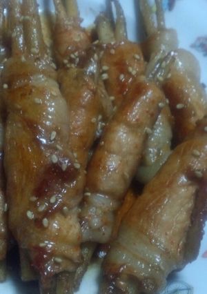 山ごぼうの肉巻き-レシピのメイン写真