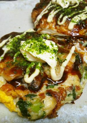 【牡蠣・小松菜・豆腐で】簡単！カキおこ-レシピのメイン写真