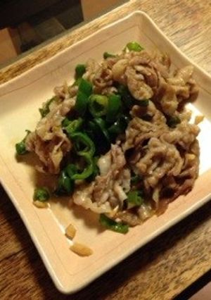 タイ風豚肉炒め(ピーマン入り)-レシピのメイン写真