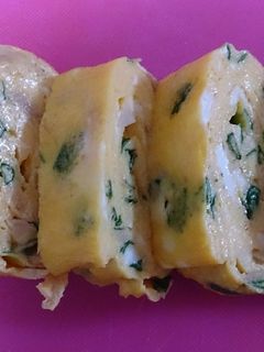 白だしで簡単*ツナとネギの卵焼き-レシピのメイン写真