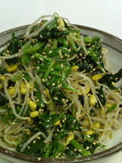 豆もやしとほうれん草のナムル-レシピのメイン写真