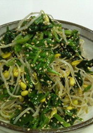 豆もやしとほうれん草のナムル-レシピのメイン写真