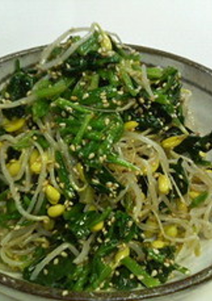 豆もやしとほうれん草のナムル-レシピのメイン写真