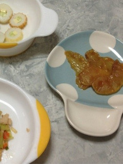 離乳食後期〜完了期☆焼き林檎-レシピのメイン写真