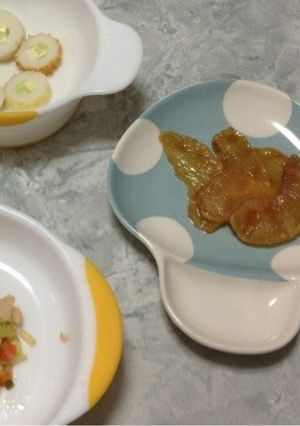 離乳食後期〜完了期☆焼き林檎-レシピのメイン写真