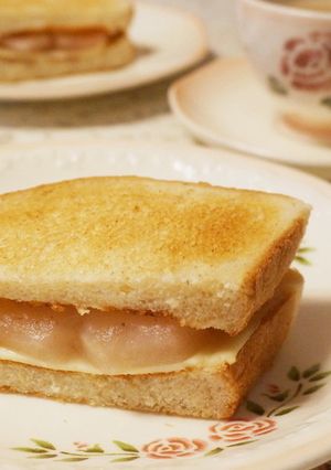 朝食に＊アップルチーズトースト-レシピのメイン写真