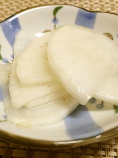 超簡単!大根の浅漬け-レシピのメイン写真