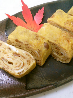 なめ茸入りたまご焼き-レシピのメイン写真