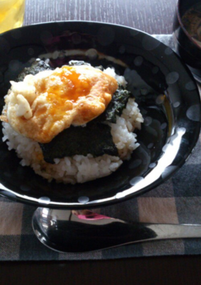 フライドエッグ丼★揚げ卵-レシピのメイン写真