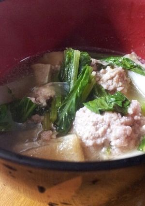 おでんリメイク☆ふわふわ団子汁-レシピのメイン写真