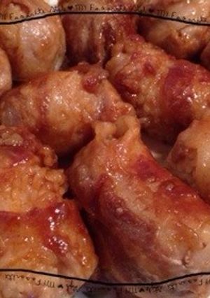 簡単おいしい肉巻きおにぎり-レシピのメイン写真