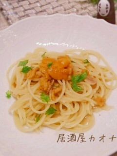 生ウニのパスタ シチリア風-レシピのメイン写真