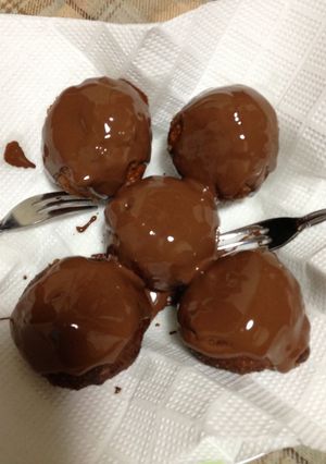 チョコど〜なっつ？-レシピのメイン写真