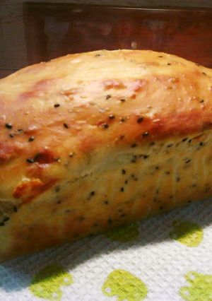 捏ねないで☆黒胡麻チーズミニ食パン♪-レシピのメイン写真