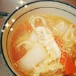 ほっこり☆野菜たっぷり酸辣湯スープ