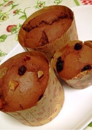サクッ！フワッ！簡単チョコカップケーキ-レシピのメイン写真